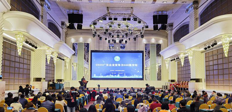 lewin乐玩科技入选2020广东企业竞争力500强